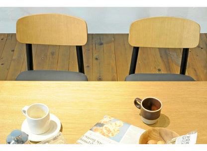 ダイニングチェア 2脚セット 天然木 木製 ウォールナット オーク ラバーウッド おしゃれ 北欧 モダン ヴィンテージ シンプル 新生活 一人暮らし(代引不可)