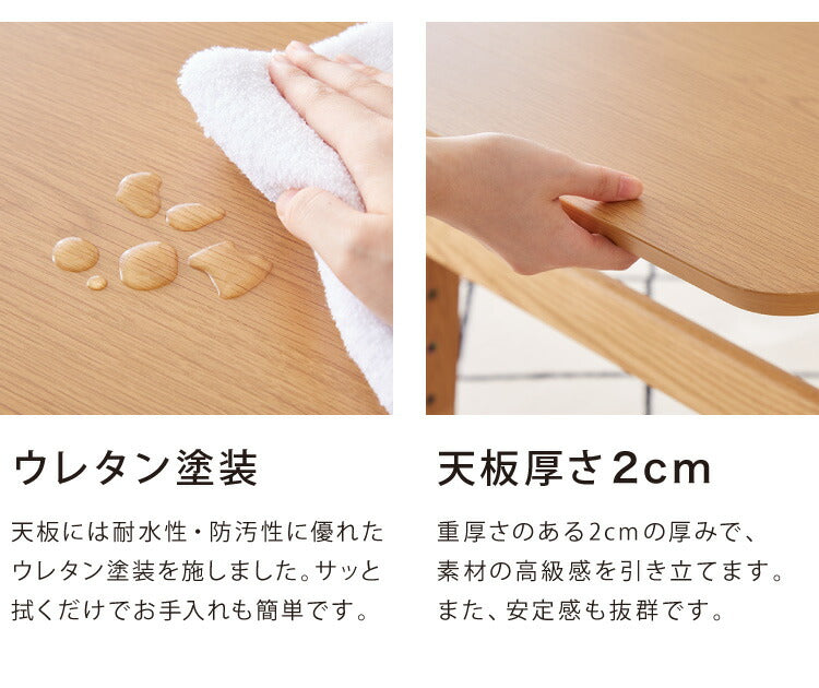 こたつ 布団レス テーブル 60×45cm 高さ調節 5段階 オーク材 天然木 おしゃれ 木目 コンパクト シンプル 薄型ヒーター ハイタイプ デスクこたつ サイドテーブル リモートワーク テレワーク コタツ セット