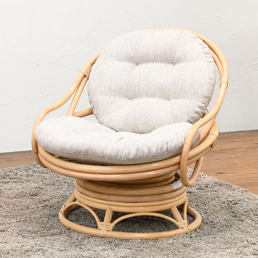 ラタンチェア 1人掛け 幅68cm ラタンソファ 完成品 1人用 1P チェア 椅子 いす おしゃれ 皮付きラタン 籐 木製 アジアン モダン ナチュラル 韓国インテリア アンティーク(代引不可)