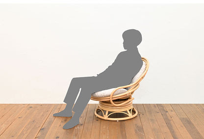 ラタンチェア 1人掛け 幅68cm ラタンソファ 完成品 1人用 1P チェア 椅子 いす おしゃれ 皮付きラタン 籐 木製 アジアン モダン ナチュラル 韓国インテリア アンティーク(代引不可)