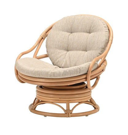 ラタンチェア 1人掛け 幅68cm ラタンソファ 完成品 1人用 1P チェア 椅子 いす おしゃれ 皮付きラタン 籐 木製 アジアン モダン ナチュラル 韓国インテリア アンティーク(代引不可)