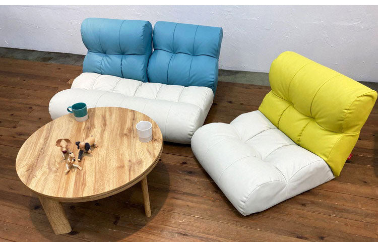 光製作所 プロテクトレザー 座椅子 ピグレット ジュニア Jr NORDIC PT 2P 二人掛け 2人掛け ポケットコイル レザー おしゃれ 北欧 ハイバック ソファ フロアソファ(代引不可)