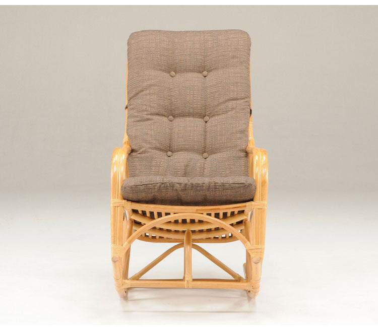 光製作所 ラタン ロッキングチェア チェア ハイバック パーソナルチェア 座椅子 イス 和室 和風 コンパクト 高齢者 籐 籐家具 おしゃれ(代引不可)