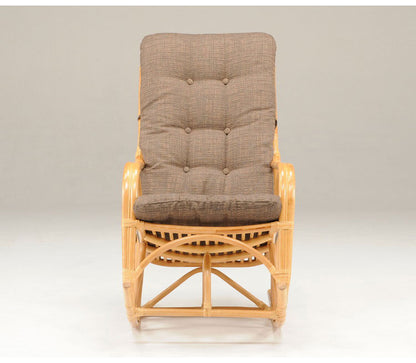 光製作所 ラタン ロッキングチェア チェア ハイバック パーソナルチェア 座椅子 イス 和室 和風 コンパクト 高齢者 籐 籐家具 おしゃれ(代引不可)