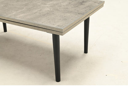 こたつテーブル コンクリート柄 幅105cm 節電 省エネ コタツ 炬燵 冬 コンパクト こたつテーブル ローテーブル インテリア 食卓 座卓 北欧 インテリア リビング ダイニング(代引不可)