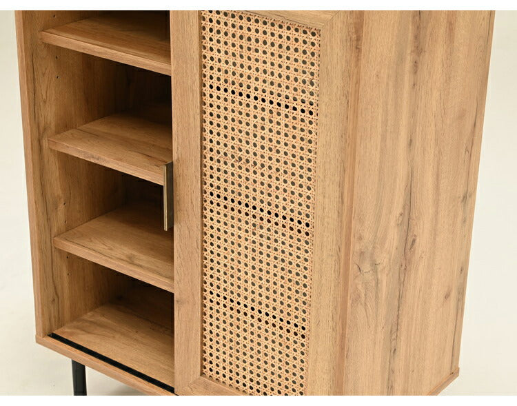 ラタン チェスト 幅60cm 天然ラタン 収納 引き出し ほぼ完成品 スチール脚 カゴメ編み おしゃれ 韓国インテリア リビング ダイニング 棚 木製 ラック コンパクト シンプル 北欧(代引不可)