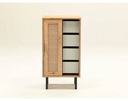 ラタン チェスト 幅45cm 天然ラタン 収納 引き出し ほぼ完成品 スチール脚 カゴメ編み おしゃれ 韓国インテリア リビング ダイニング 棚 木製 ラック コンパクト シンプル 北欧(代引不可)