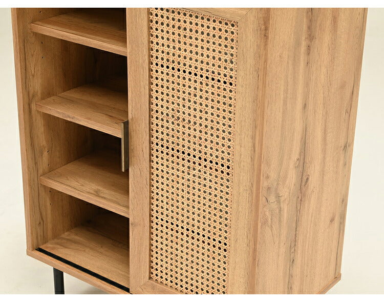 ラタン チェスト 幅45cm 天然ラタン 収納 引き出し ほぼ完成品 スチール脚 カゴメ編み おしゃれ 韓国インテリア リビング ダイニング 棚 木製 ラック コンパクト シンプル 北欧(代引不可)