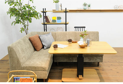 こたつテーブル 昇降式 幅120cm 突板 高級感 高さ調節可能 天然木 ダイニングテーブル リビングテーブル センターテーブル スチール ガス昇降 おしゃれ インテリア 北欧 リビング ダイニング(代引不可)