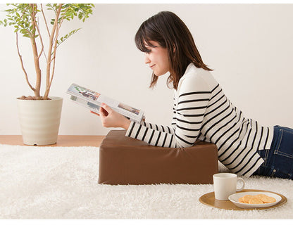 座布団 合皮 レザークッション 45×45×厚さ15cm 正方形 四角 角型 無地 レザー調 フェイクレザー 高反発 ウレタン 持ち運び スクエアクッション クッション 椅子 フロアクッション 座椅子 座布団