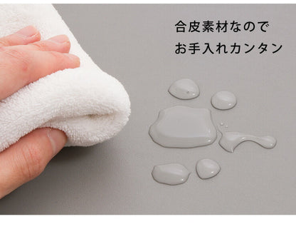 座布団 合皮 レザークッション 45×45×厚さ8cm 正方形 四角 角型 無地 レザー調 フェイクレザー 高反発 ウレタン 持ち運び スクエアクッション クッション 椅子 フロアクッション 座椅子 座布団