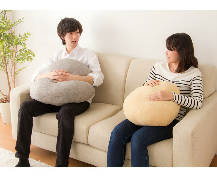 クッション 座布団 杢調 60cm おしゃれ モダン シンプル かわいい 大きい 北欧 丸型 円形 円形タイプ スウェット テレワーク フロアクッション ラウンドクッション 座ぶとん CH-0260R