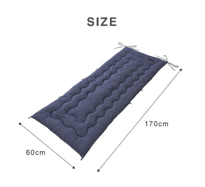 リラックスごろ寝長座布団 60×170cm 杢調 ごろ寝マット 長座布団 長方形 敷き布団 ウォッシャブル 洗濯 お昼寝