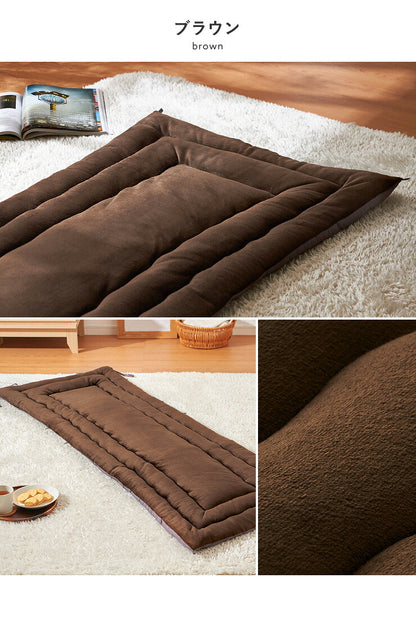 ごろ寝クッション フランネル 70x180cm 長座布団 ごろ寝マット ごろ寝 マット 長方形 敷き布団 ウォッシャブル 洗濯 お昼寝