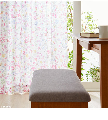 ディズニー カーテン 2枚セット 【3タイプ×4サイズ】 アリス ミッキー ミニー 厚地カーテン 幅100 丈110 丈135 丈178 丈200