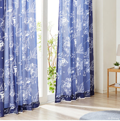 ディズニー カーテン 2枚セット 【3タイプ×4サイズ】 プーさん ミッキー 厚地カーテン 幅100 丈110 丈135 丈178 丈200 カーテン