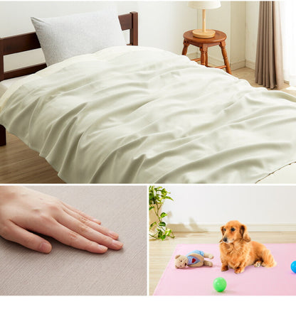 【5%OFF】ペットの爪が引っかかりにくいマルチカバー 145×180 丸洗い 抗菌 防臭 防水 防汚 撥水加工 洗える PLEMIUM PET LIVING