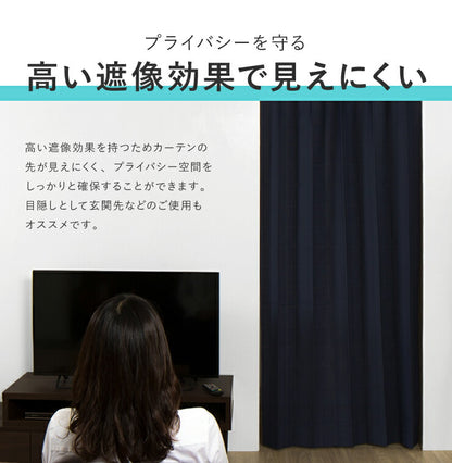 間仕切りカーテン フリーカット 2枚入り 幅100cm アコーディオンカーテン パタパタ 遮熱 遮光 保温 遮像 目隠し パーテーション UVカット つっぱり式 カーテン のれん 節電 洗濯可 おしゃれ