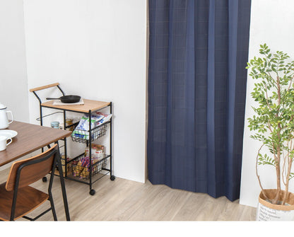 間仕切りカーテン フリーカット 幅100cm リングランナー 11個入りセット アコーディオンカーテン パタパタ 遮熱 遮光 保温 遮像 目隠し パーテーション UVカット つっぱり式 カーテン カーテンレール 節電 洗濯可 おしゃれ