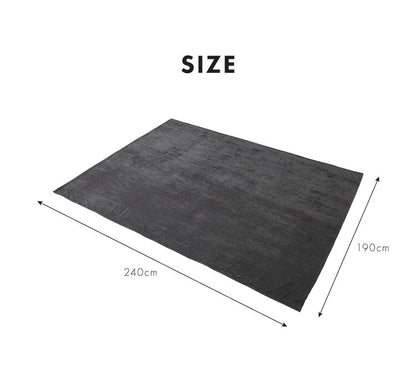 マルチカバー 190×240 コーデュロイ 撥水加工 こたつ布団カバー ソファーカバー テーブルクロス ひざ掛け ブランケット グレー ピンク ベージュ ネイビー