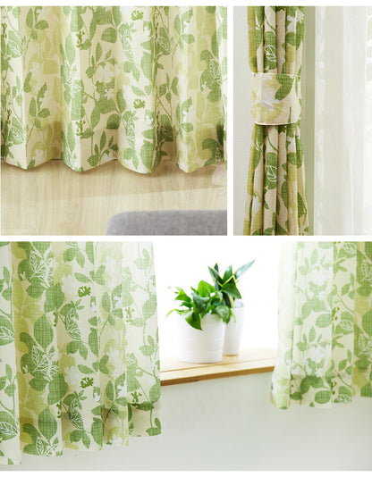 カーテン ディズニー disney 4枚セット ミッキー ミッキーマウス シルエット リーフ ドレープ レースカーテン付き 幅100 洗える(代引不可)