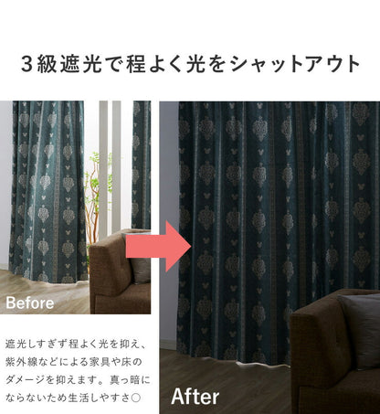 カーテン ディズニー disney 2枚セット ミッキー ミッキーマウス ミッキー柄 オーナメント 遮光三級 遮光 ドレープ おしゃれ 幅100 洗える ウォッシャブル 新生活 一人暮らし (代引不可)