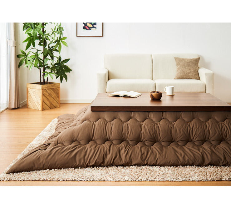 プリマロフト こたつ掛け布団 185×185cm 正方形 Primaloft Harmony 1.6kg 人工羽毛 洗える 軽い 暖かい あったか こたつ布団