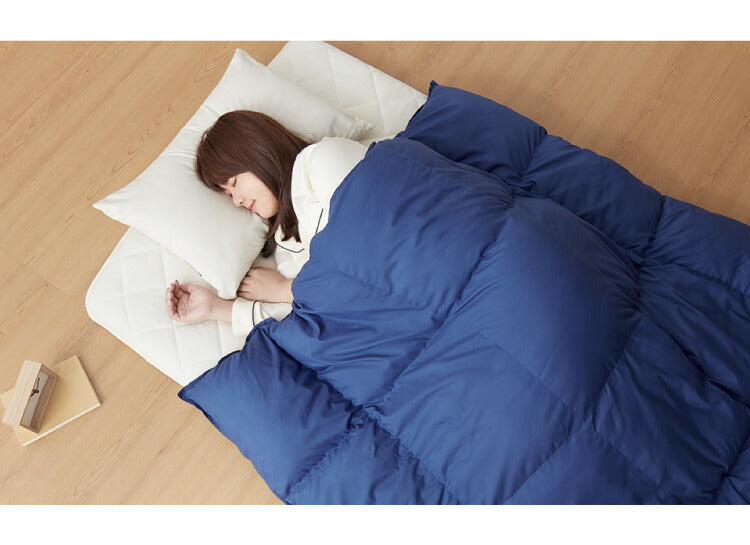 プリマロフト 掛け布団 ボリュームタイプ シングル 1.8kg 人工羽毛 洗える 軽い 暖かい あったか 掛け布団 2層式キルト 羽毛布団