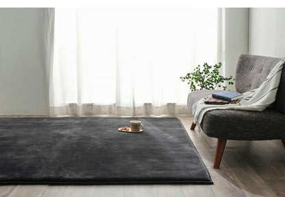 アイリスオーヤマ ラ・クッションラグ マイクロムートンタイプ 185×185cm グレー ACRM-1818 ラグ ラグマット カーペット IRIS OYAMA