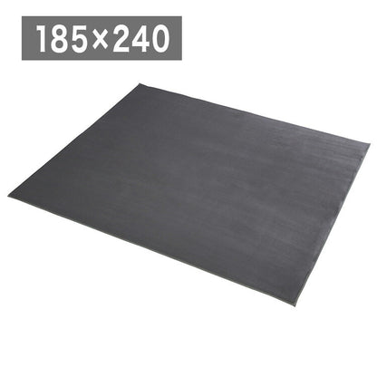 アイリスオーヤマ ラ・クッションラグ マイクロムートンタイプ 185×240cm グレー ACRM-1824 ラグ ラグマット カーペット IRIS OYAMA