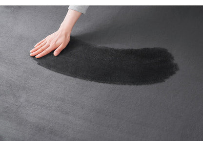 アイリスオーヤマ ラ・クッションラグ マイクロムートンタイプ 185×240cm グレー ACRM-1824 ラグ ラグマット カーペット IRIS OYAMA