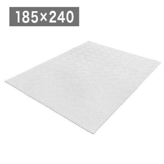 アイリスオーヤマ ジャカードラグ 185×240cm グレー ORG-J1824 ラグ ラグマット カーペット IRIS OYAMA