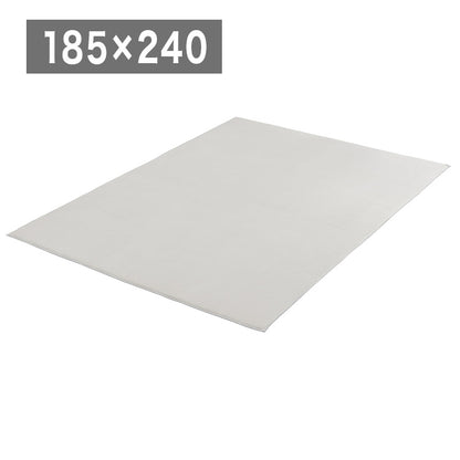 アイリスオーヤマ ラ・クッションラグ ヘリンボーンベロア 185×240cm グレー ACRHV-1824 ラグ ラグマット カーペット IRIS OYAMA