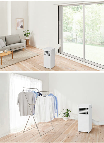 スポットエアコン 工事不要 ポータブルクーラー 冷房 除湿 スポットクーラー アイリスオーヤマ 7~10畳 2.8kW IPA-2826U-W ホワイト