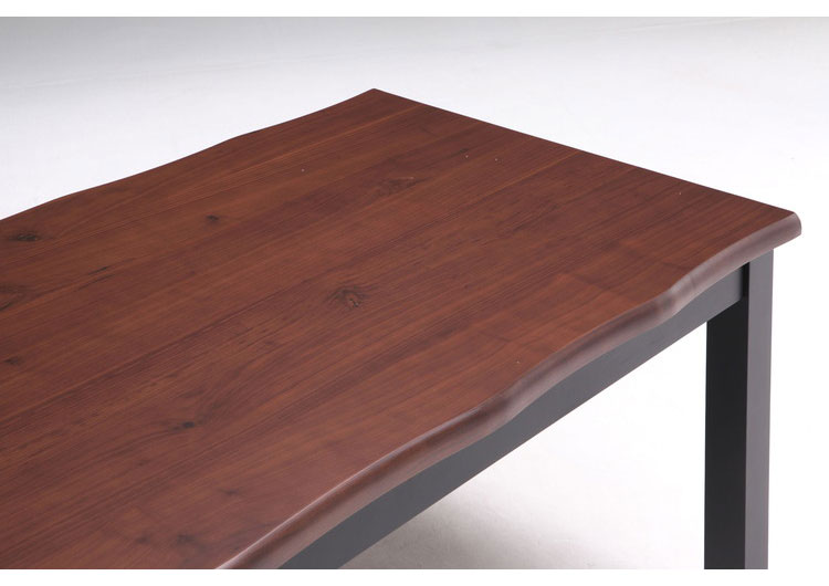 ダイニングテーブル 幅180cm インテリア テーブル デスク 机 リビングテーブル つくえ ダイニングテーブル リビングダイニング なぐり加工 食卓 食卓テーブル モダン 木製 おしゃれ(代引不可)