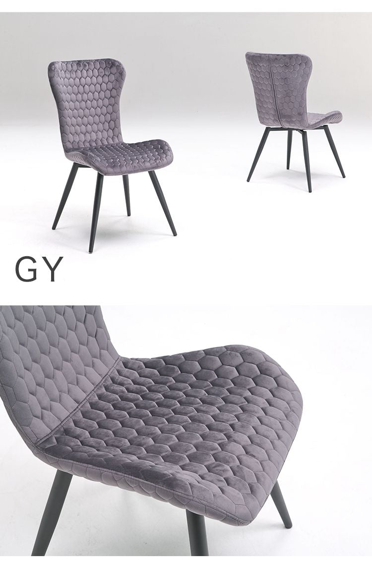 セラミック ダイニングセット 5点セット 4人掛け ラウンドテーブル 360°回転 ダイニングチェア ファブリック アイアン モダン おしゃれ ホワイト 白 グレー モノトーン 円形(代引不可)