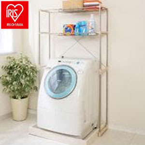 アイリスオーヤマ ステンレスランドリーラック 洗濯機ラック SLR-160 IRIS OYAMA(代引不可)