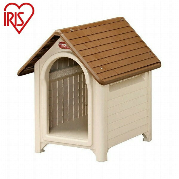 アイリスオーヤマ ボブハウスM ボブハウスM ブラウン/ベージュ 犬用 ペット用 IRIS OYAMA(代引不可)