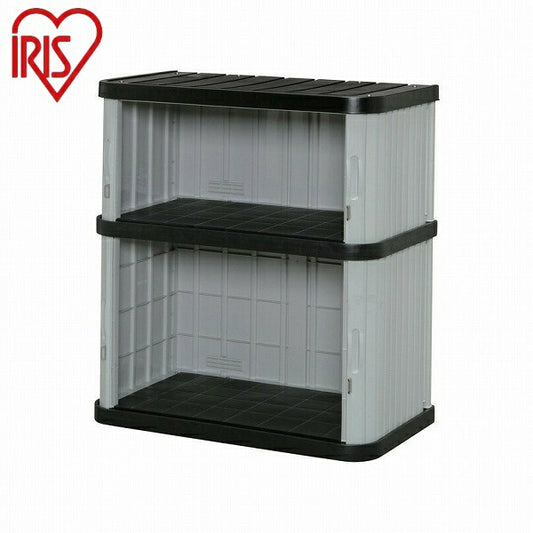 アイリスオーヤマ ミニロッカー ML-1050V ブラック/グレー ミニロッカー 新生活 IRIS OYAMA(代引不可)