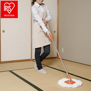 アイリスオーヤマ 回転モップ KMO-450 IRIS OYAMA(代引不可)