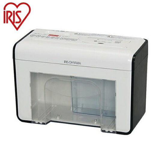 アイリスオーヤマ 卓上ペーパーシュレッダー P2HT ホワイト/ブラック 卓上ペーパーシュレッダー IRIS OYAMA(代引不可)