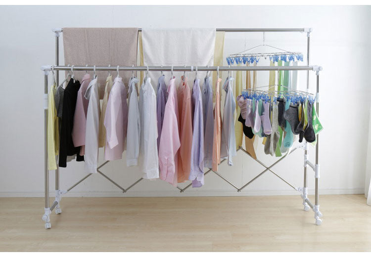 アイリスオーヤマ ふとんも干せる多機能物干し 伸縮式 H-FTM2100 物干し 室内 洗濯干し 室内物干し 布団干し 物干しスタンド 折りたたみ コンパクト キャスター IRIS OHYAMA(代引不可)