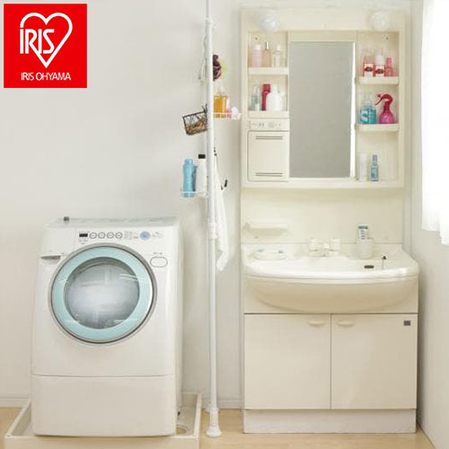 アイリスオーヤマ ランドリーメッシュラック 洗濯機ラック LRM-27 IRIS OYAMA(代引不可)