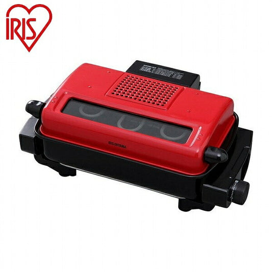 アイリスオーヤマ マルチロースター リニューアル EMT-1101-R レッド マルチロースター IRIS OYAMA(代引不可)