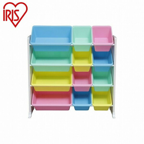 アイリスオーヤマ キッズトイハウスラック KTHR-412 パステル キッズトイハウスラック IRIS OYAMA(代引不可)