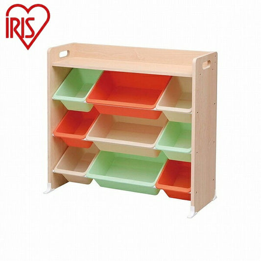 アイリスオーヤマ 天板付キッズトイハウスラック TKTHR-39 キャロット 天板付キッズトイハウスラック IRIS OYAMA(代引不可)