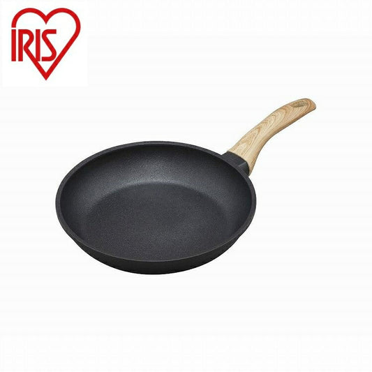 アイリスオーヤマ スキレットコートパンIH用 24cm SKL-24IH ブラック IRIS OHYAMA(代引不可)