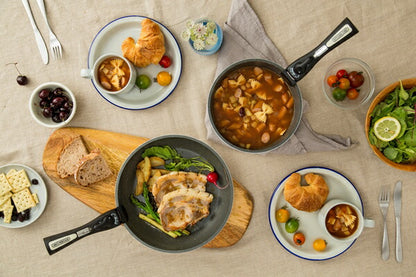 アイリスオーヤマ フライパンセット ガス 6点セット 着脱ハンドル ダイヤモンドコートパンマーブルガス用6点セット GSN-SE6 IRIS OYAMA キッチン 調理用品 キッチンツール(代引不可)