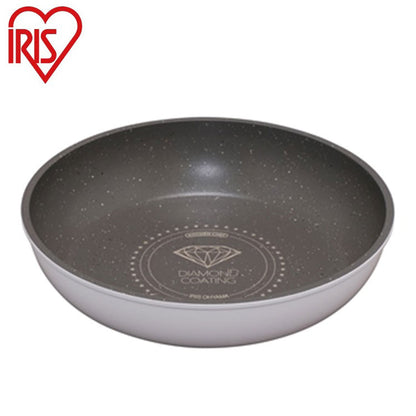 アイリスオーヤマ ダイヤモンドコートパンマーブル フライパン28cm ISN-F28 IRIS OYAMA キッチン 調理用品 キッチンツール(代引不可)