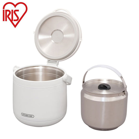 アイリスオーヤマ ダブル真空保温調理鍋 おまかせさん RWP-N45 IRIS OYAMA(代引不可)